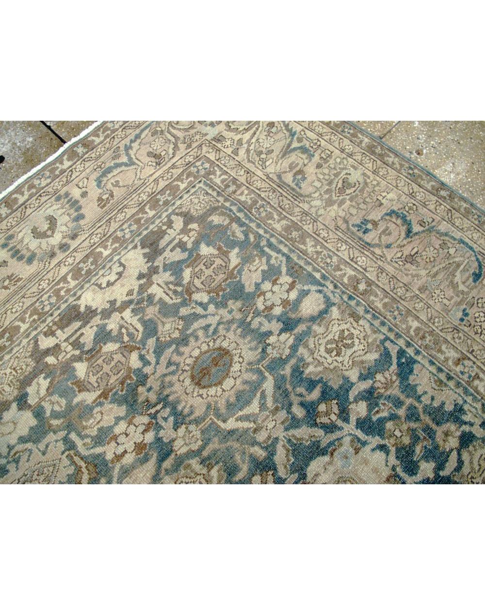 Mid-20th Century Handmade Persian Malayer Room Size Carpet 1