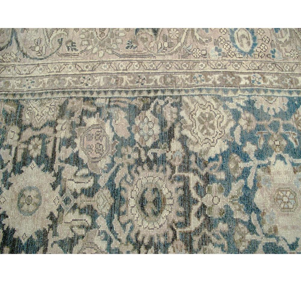 Mid-20th Century Handmade Persian Malayer Room Size Carpet 2