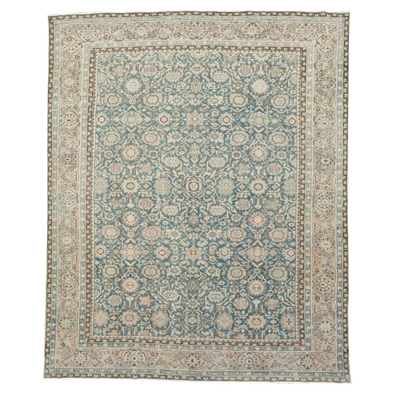 Mid-20th Century Handmade Persian Malayer Room Size Carpet