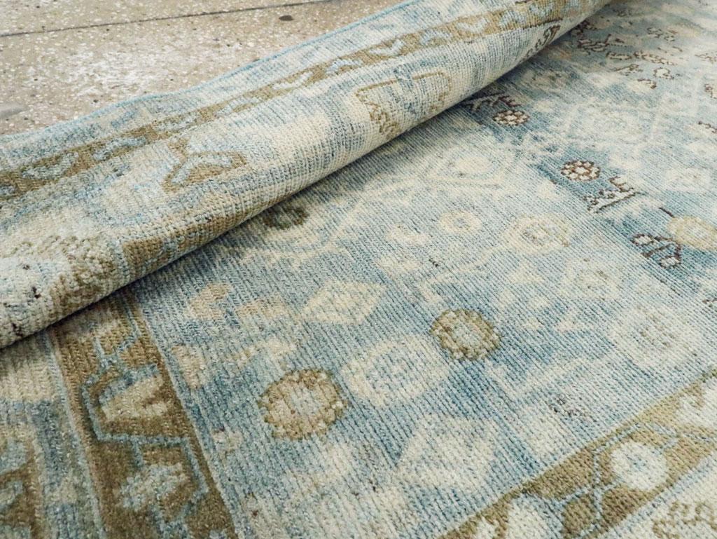 Tapis de couloir persan Malayer fait à la main du milieu du 20e siècle 2