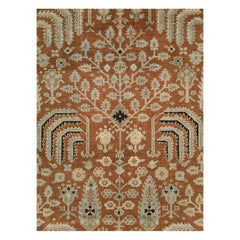 Mid-20th Century Handmade Persian Malayer Small Room Size Carpet