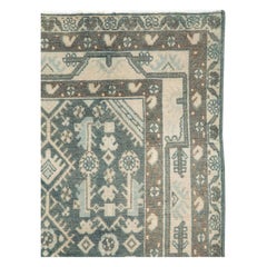 Mid-20th Century Handmade Persian Malayer Throw Rug