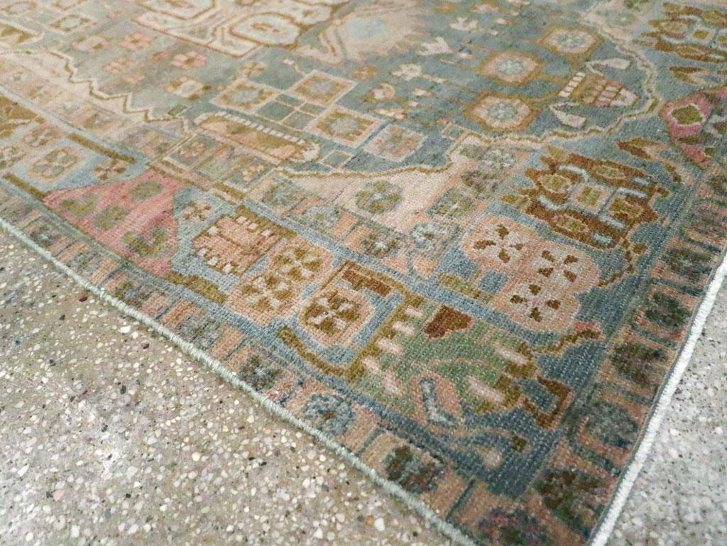 Laine Tapis persan Malayer décoratif fait à la main du milieu du 20e siècle en vente