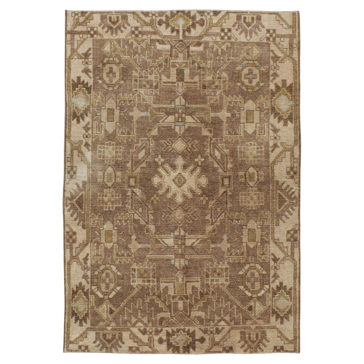 Handgefertigter persischer Malayer-Teppich aus der Mitte des 20. Jahrhunderts im Angebot