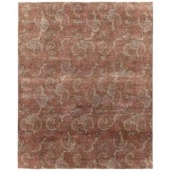 Mid-20th Century Handmade Persian Mashad Small Room Size Carpet