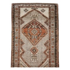 Mid-20th Century Handmade Persian Serab Runner