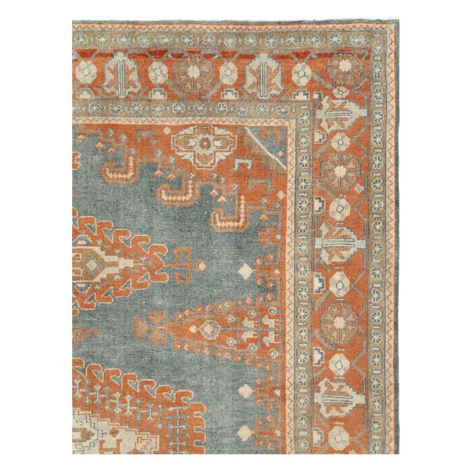 Tribal Mid-20th Century Handmade Persian Veece Small Room Size Carpet For Sale