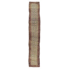 Mid-20th Century Handmade Tibetan Throw Runner