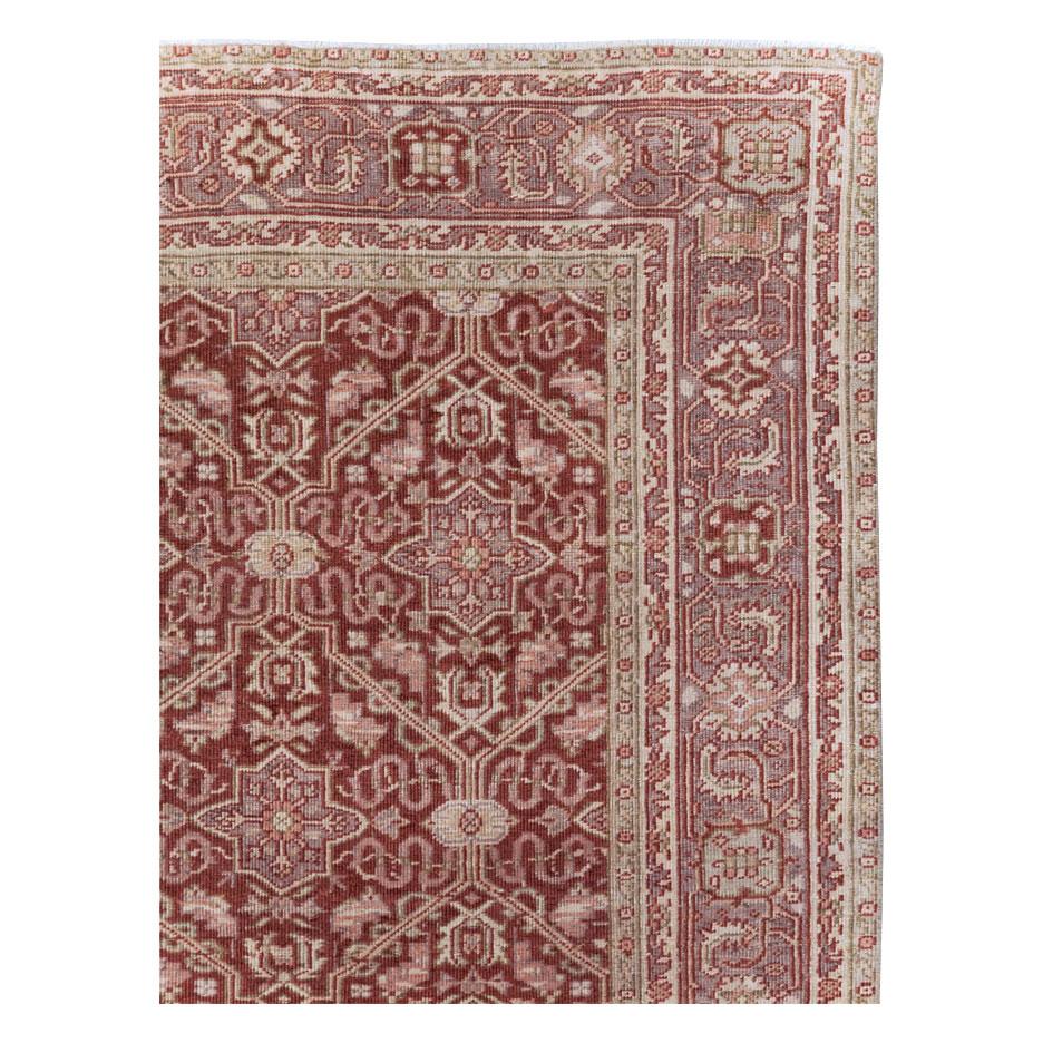 A vintage Turkish Anatolian accent rug handmade during the mid-20th century.

Measures: 6' 0