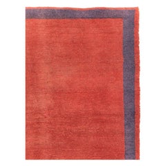 Mid-20th Century Handmade Turkish Anatolian Art Deco Style Room Size Carpet