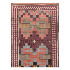 Mid-20th Century Handmade Turkish Anatolian Long Runner