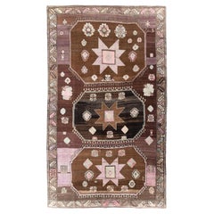 Mid-20th Century Handmade Turkish Anatolian Room Size Carpet