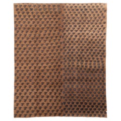 Mid-20th Century Handmade Turkish Anatolian Tribal Room Size Carpet