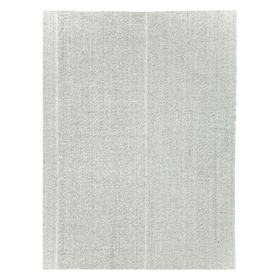 Modern Mid-20th Century Handmade Turkish Flat-Weave Kilim Room Size Carpet in Grey For Sale