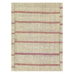 Mid-20th Century Handmade Turkish Flat-Weave Kilim Accent Rug