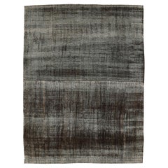 Mid-20th Century Handmade Turkish Flatweave Kilim Room Size Carpet