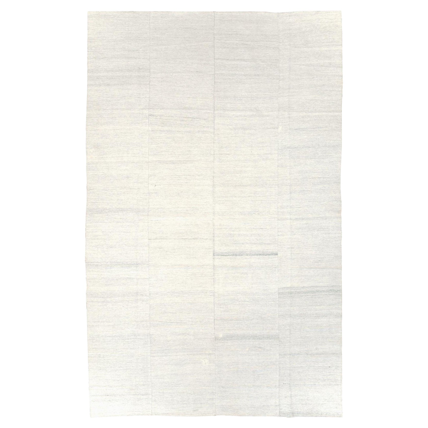 Tapis Kilim turc à tissage plat fait à la main du milieu du 20e siècle, de taille standard en vente