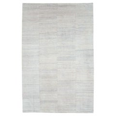 Mid-20th Century Handmade Turkish Flatweave Kilim Room Size Carpet in Grey