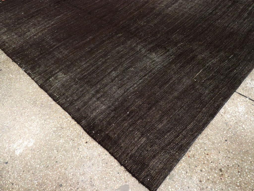 Mid-20th Century Handmade Turkish Flatweave Kilim Small Room Size Carpet 2