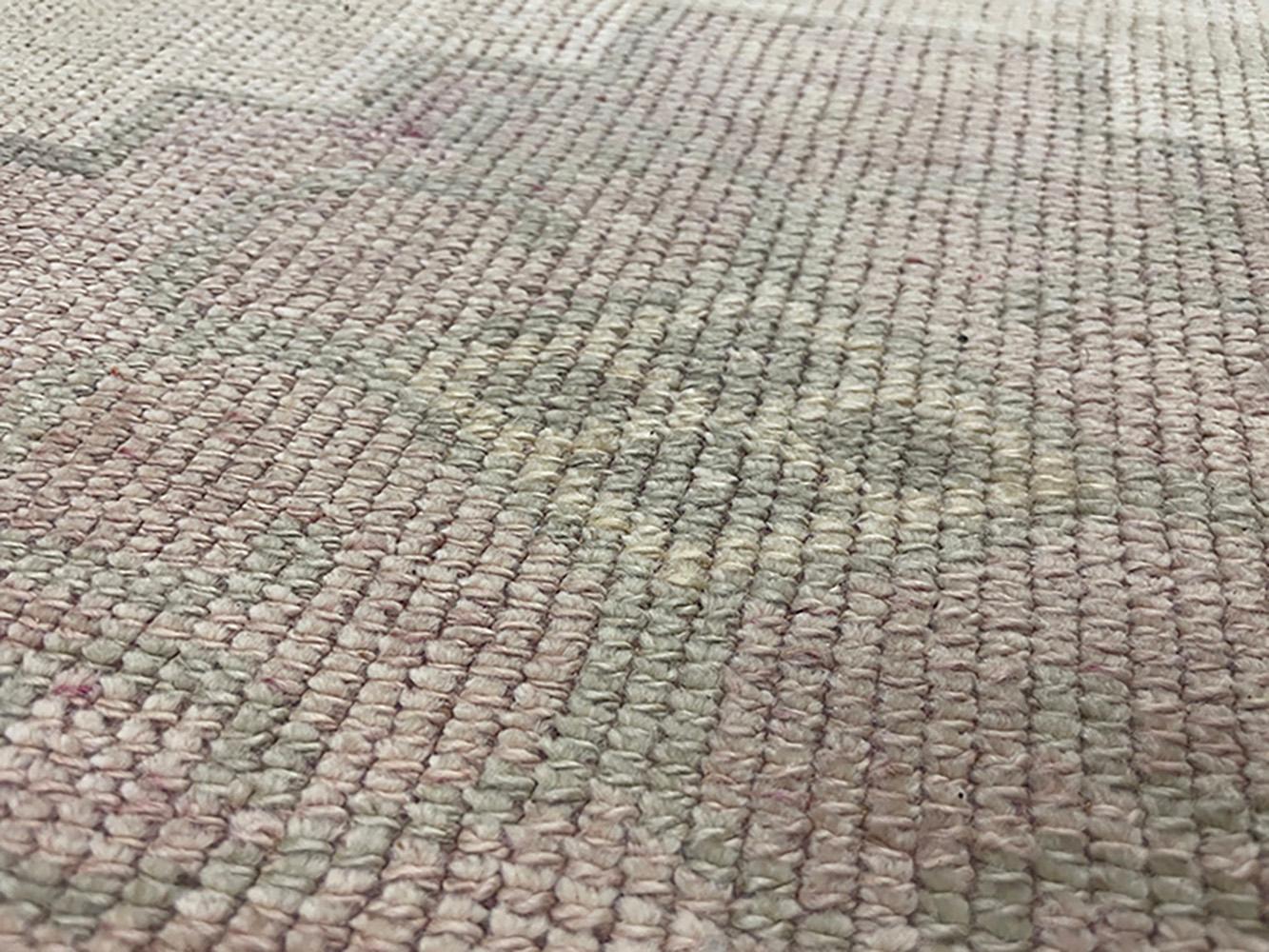 Handgefertigter türkischer Läufer aus Seiden- Road Rug Inc-Kollektion aus der Mitte des 20. Jahrhunderts im Angebot 3