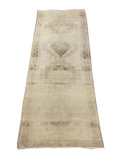 Mid-20th Century Handmade Turkish Runner from Silk Road Rug Inc Collection
