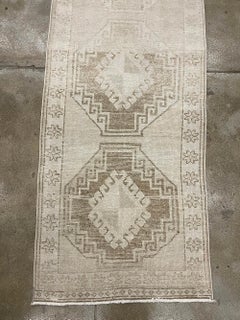 Mid-20th Century Handmade Turkish Runner from Silk Road Rug Inc Collection