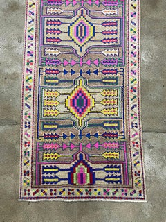 Mid-20th Century Handmade Turkish Runner from Silk Road Rug Inc Collection