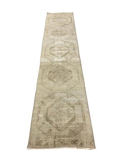 Mid-20th Century Handmade Turkish Runner from Silk Road Rug Inc Collection