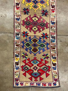 Mid-20th Century Handmade Turkish Runner from Silk Road Rug Inc Collection