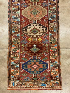 Mid-20th Century Handmade Turkish Runner from Silk Road Rug Inc Collection