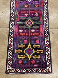 Mid-20th Century Handmade Turkish Runner from Silk Road Rug Inc Collection