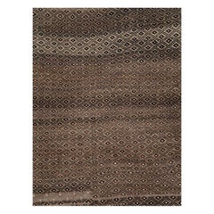Mid-20th Century Handmade Turkish Tribal Room Size Carpet