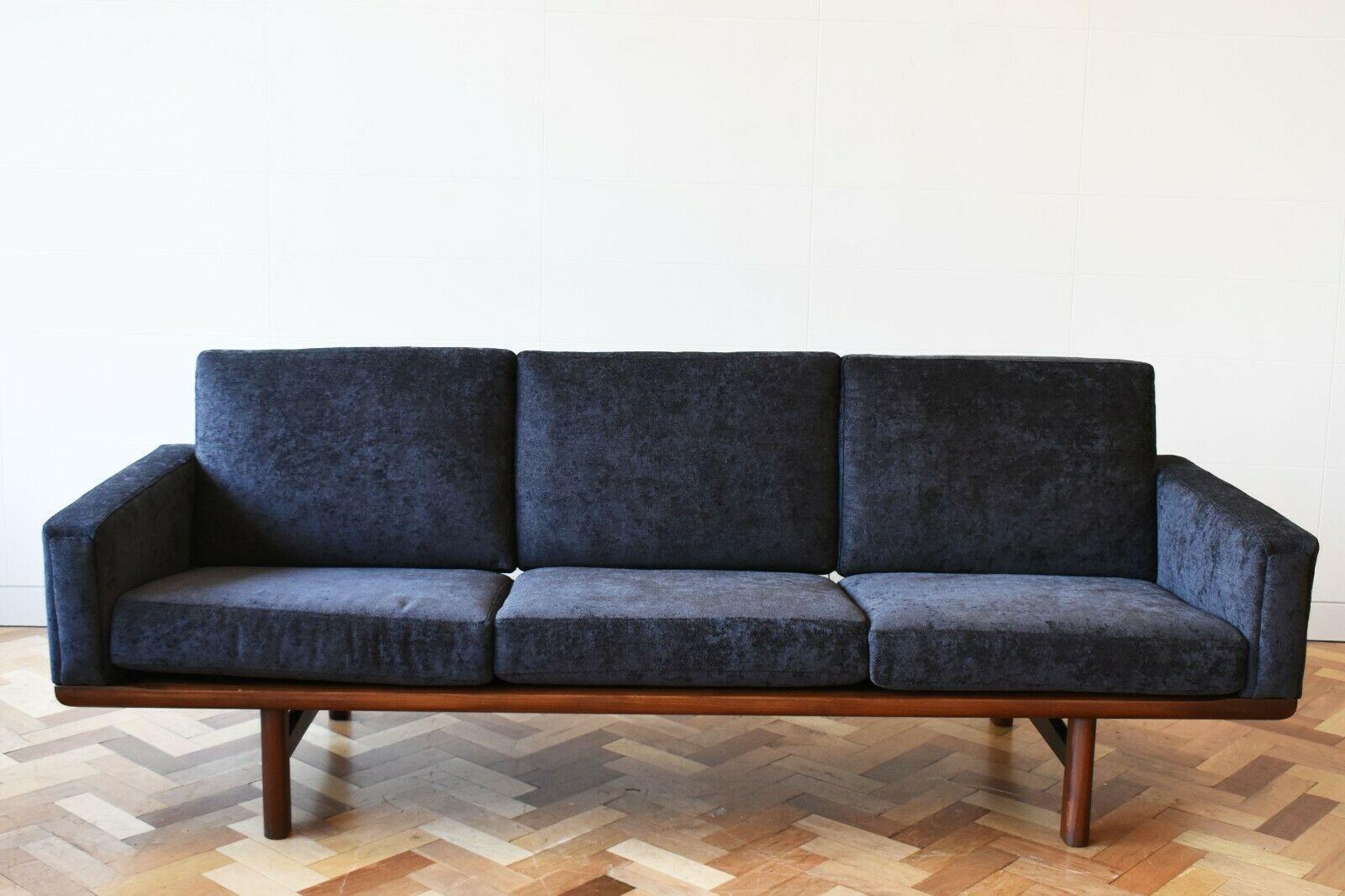 Mid-Century Modern Mid 20th Century Hans Wegner Three Seater Sofa