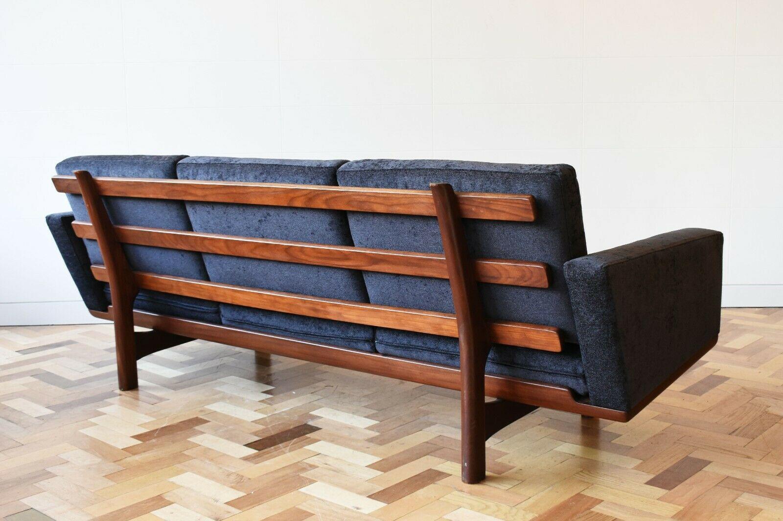 Danish Mid 20th Century Hans Wegner Three Seater Sofa