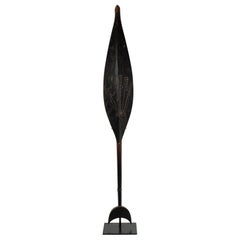 Mid-20th Century Hardwood Ceremonial Paddle, Mentawai Islands, Sumatra