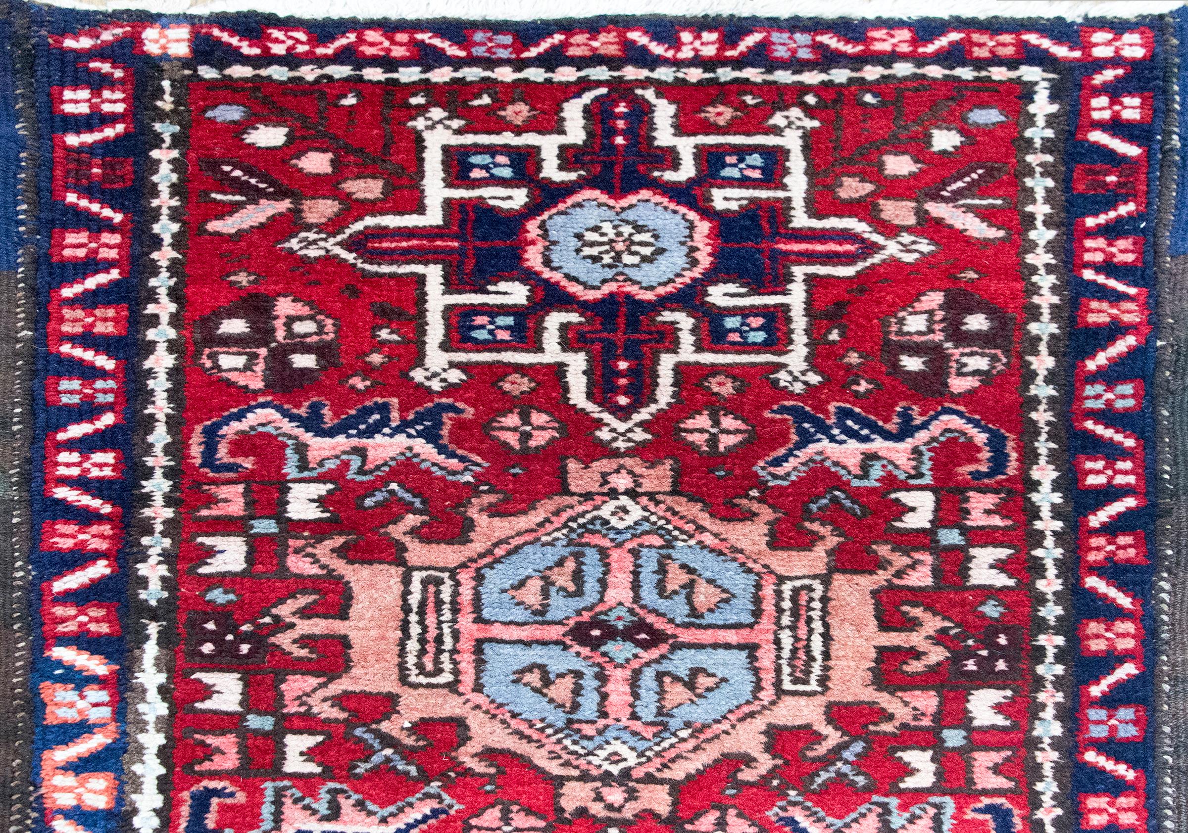 Mid-20th Century Heriz Runner For Sale 3