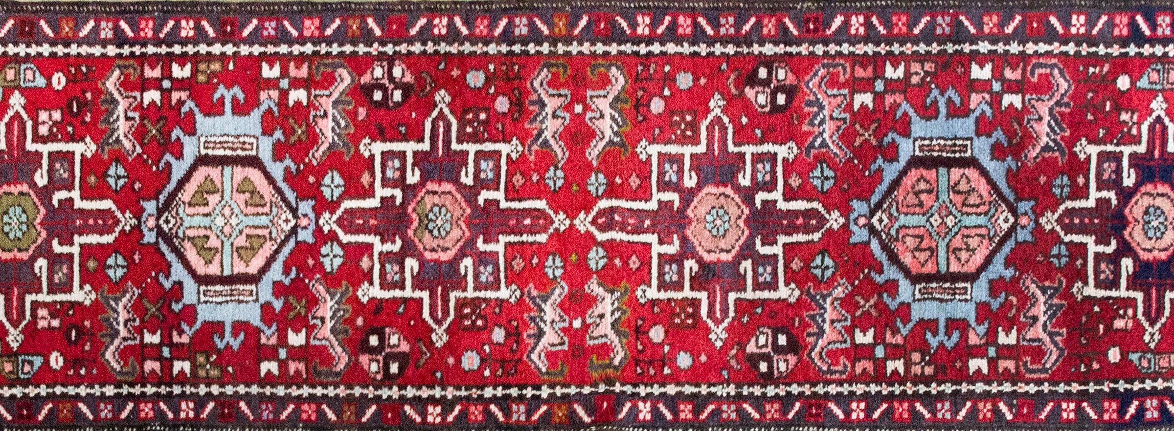 Mid-20th Century Heriz Runner For Sale 4