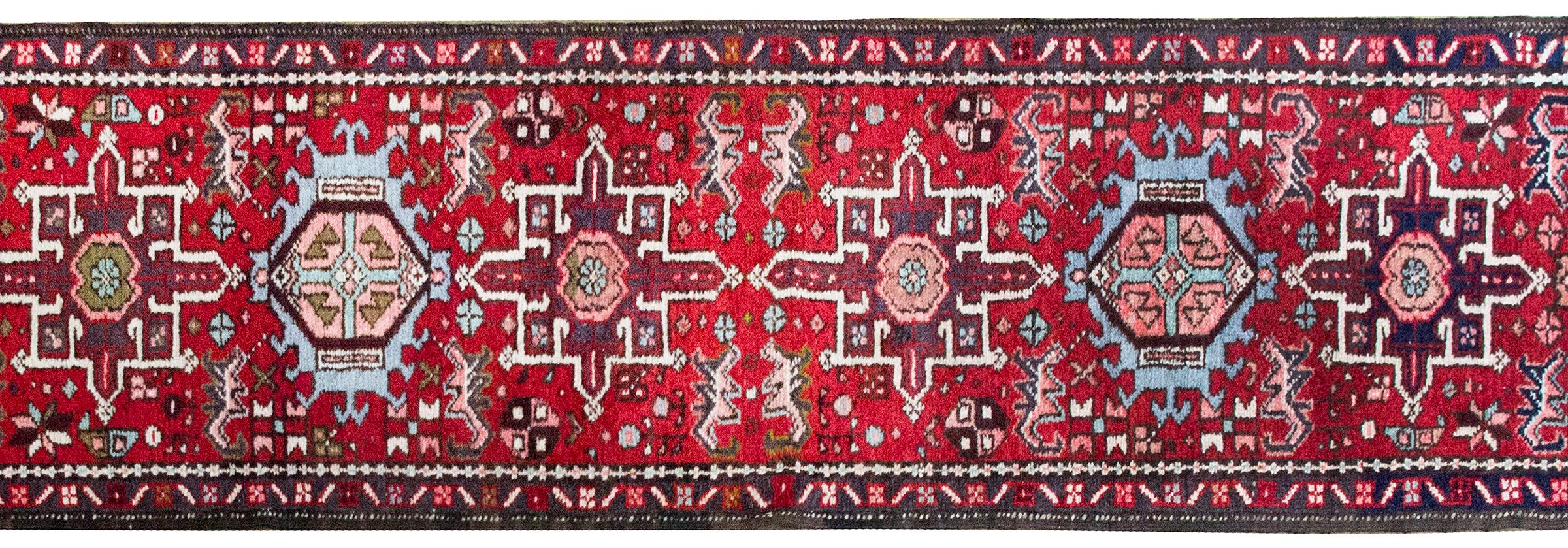 Heriz Serapi Mid-20th Century Heriz Runner For Sale