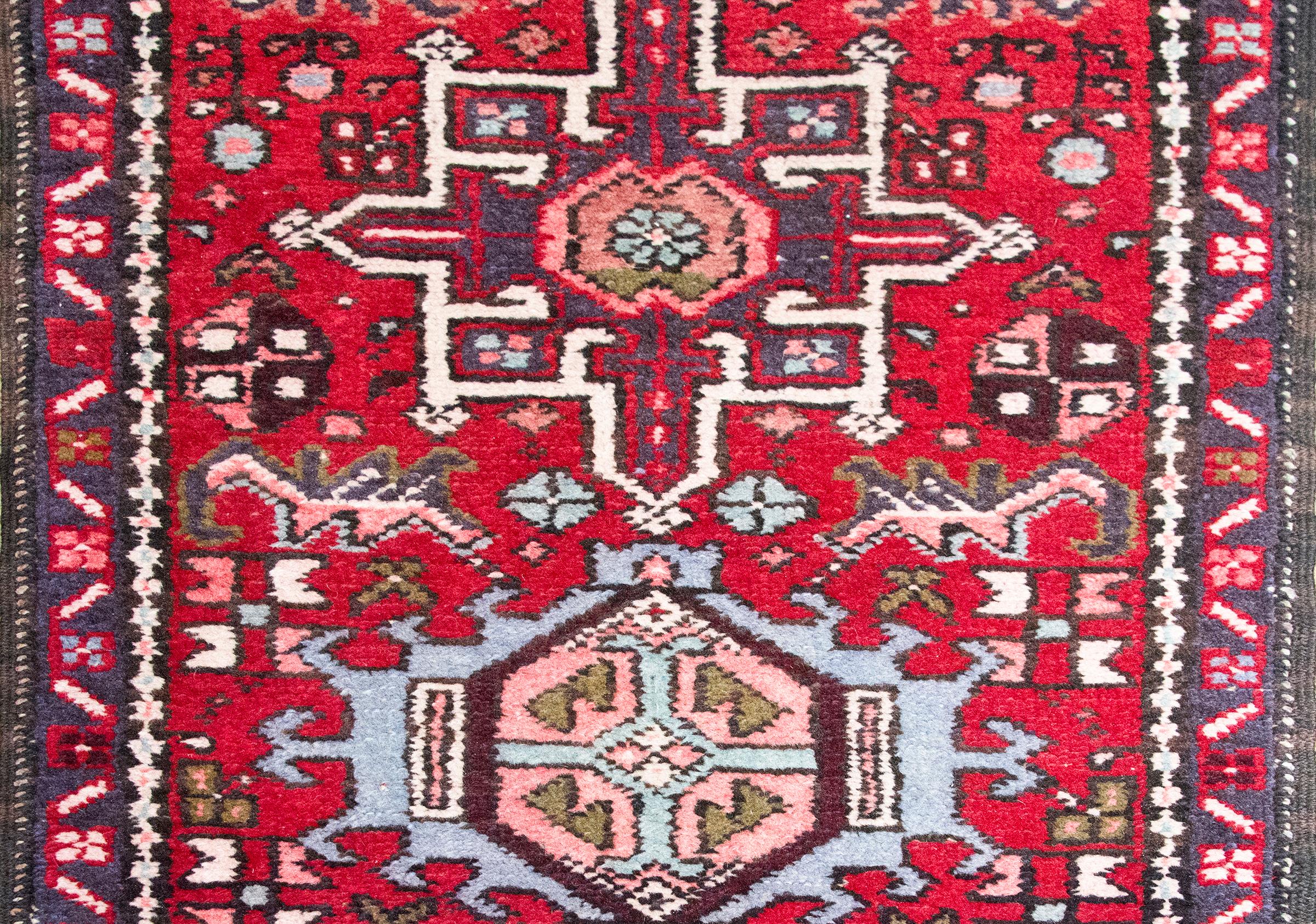 Mid-20th Century Heriz Runner For Sale 2