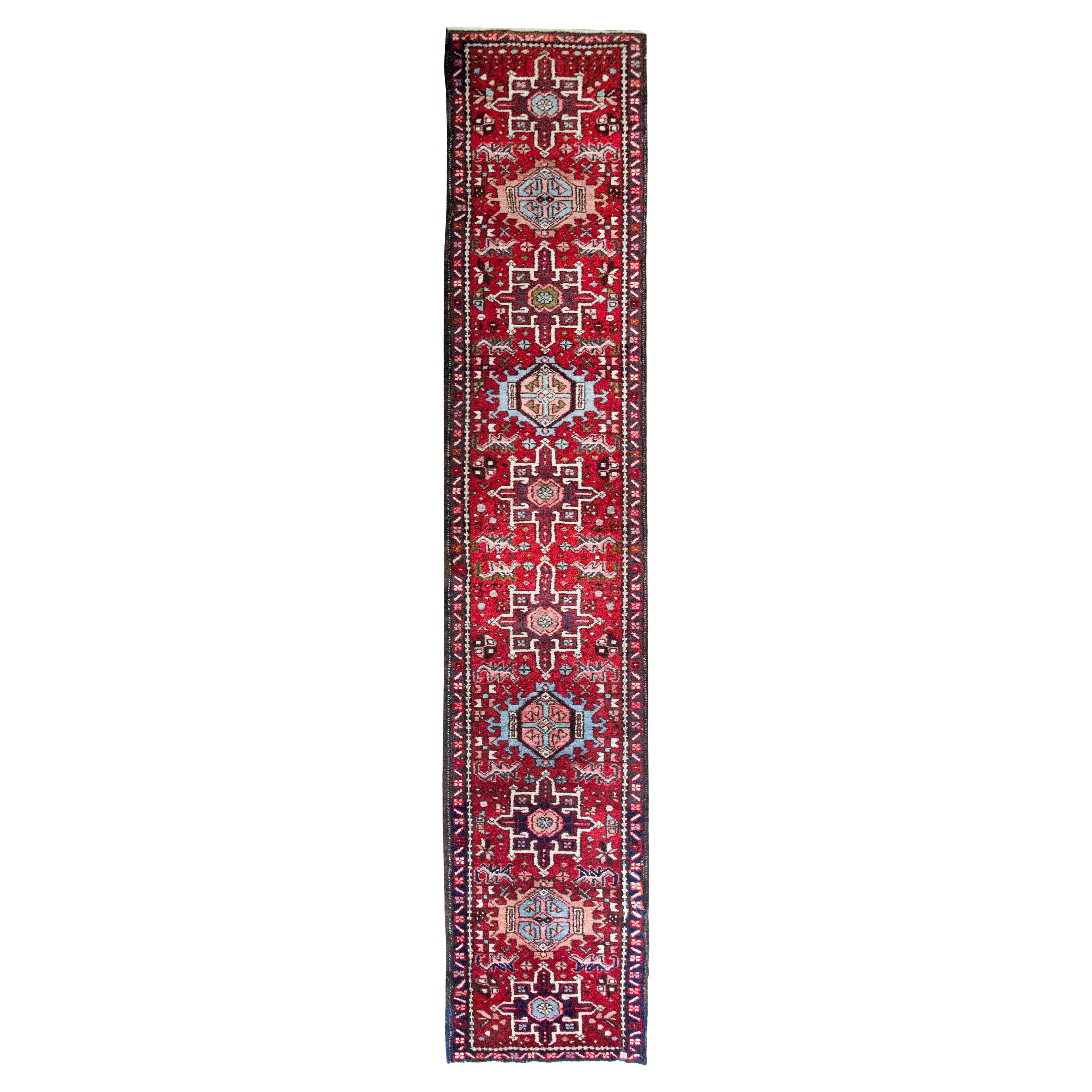 Mid-20th Century Heriz Runner For Sale