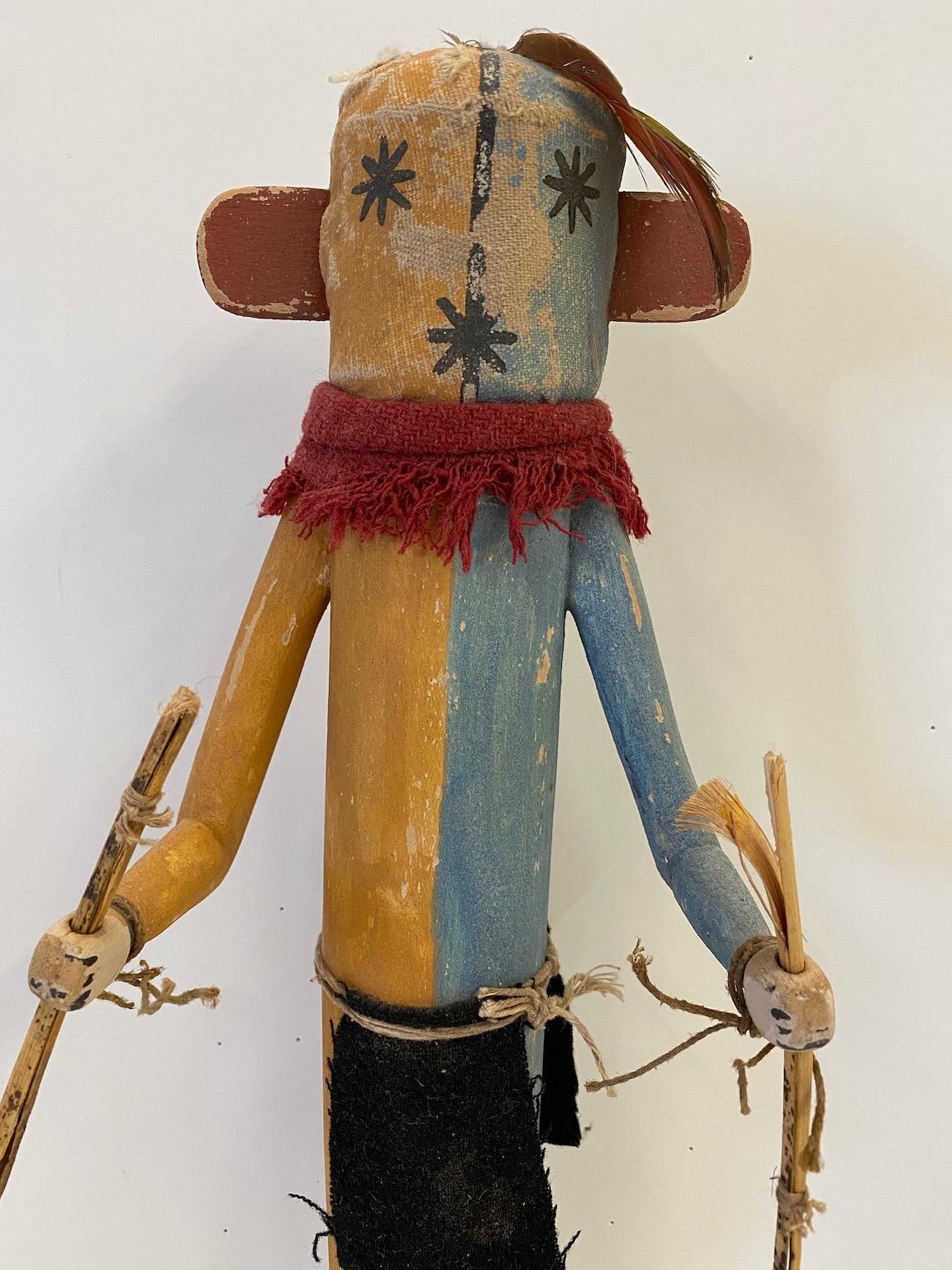 Primitive Mid-20th Century Hopi Kachina Doll