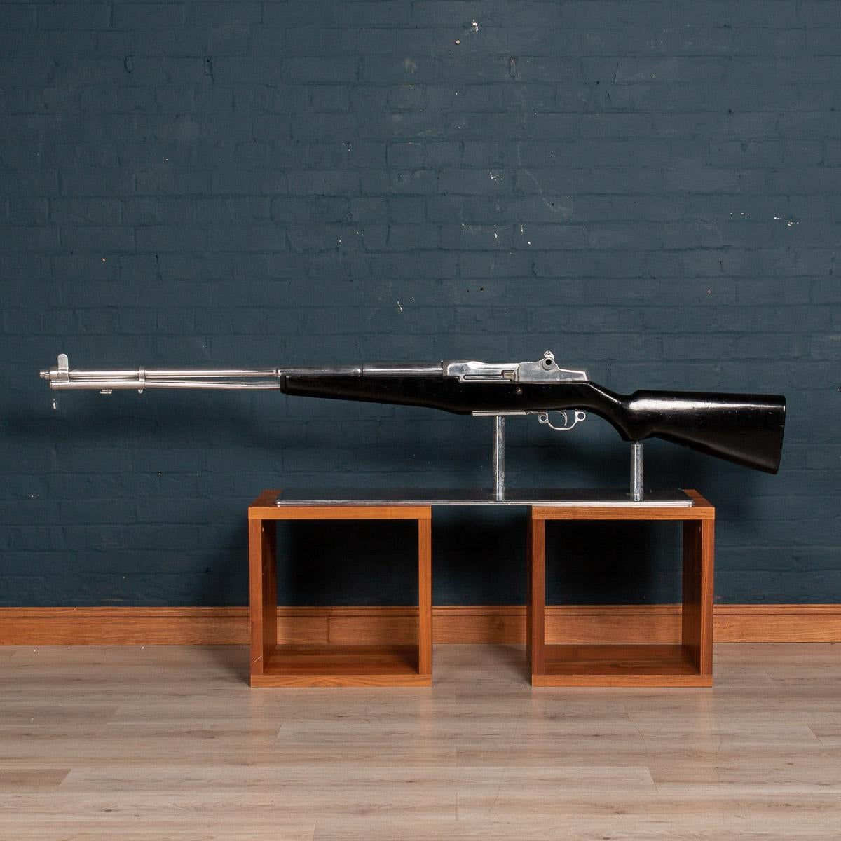 Of enormous proportions, these rifles were made as “training guns“ as demonstrators for troops. Rather than showing individuals how the rifle worked they were able to demonstrate the mechanism (assembling, disassembling, cleaning, firing, etc) of