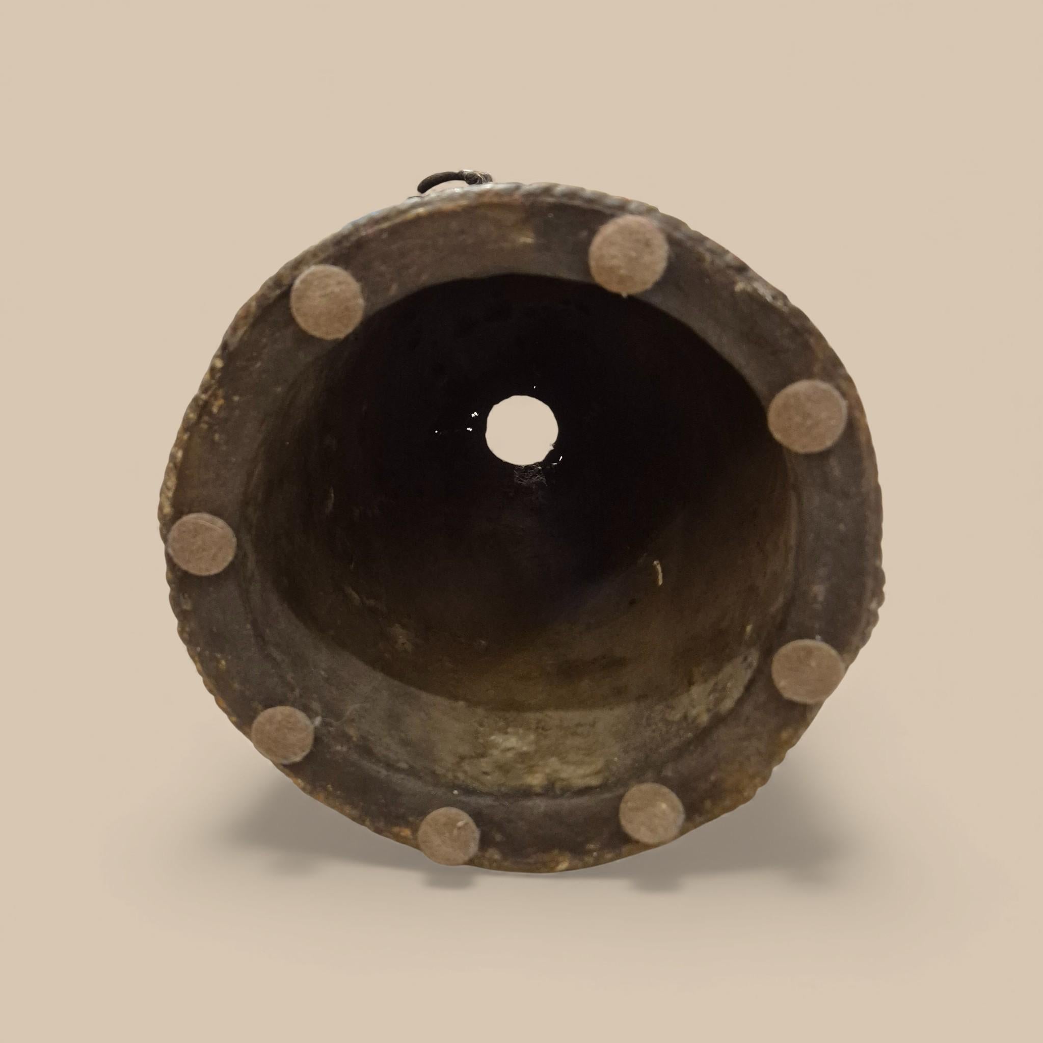 Testa reale in bronzo in stile Ife della metà del XX secolo, Benin in vendita 2