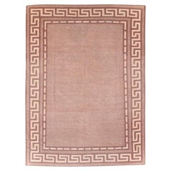 Mid-20th Century Indian Flatweave Dhurrie Room Size Carpet
