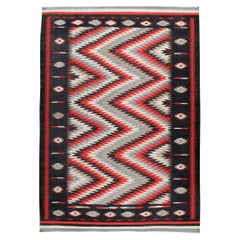 Mid-20th Century Indian Flatweave Dhurrie Room Size Carpet