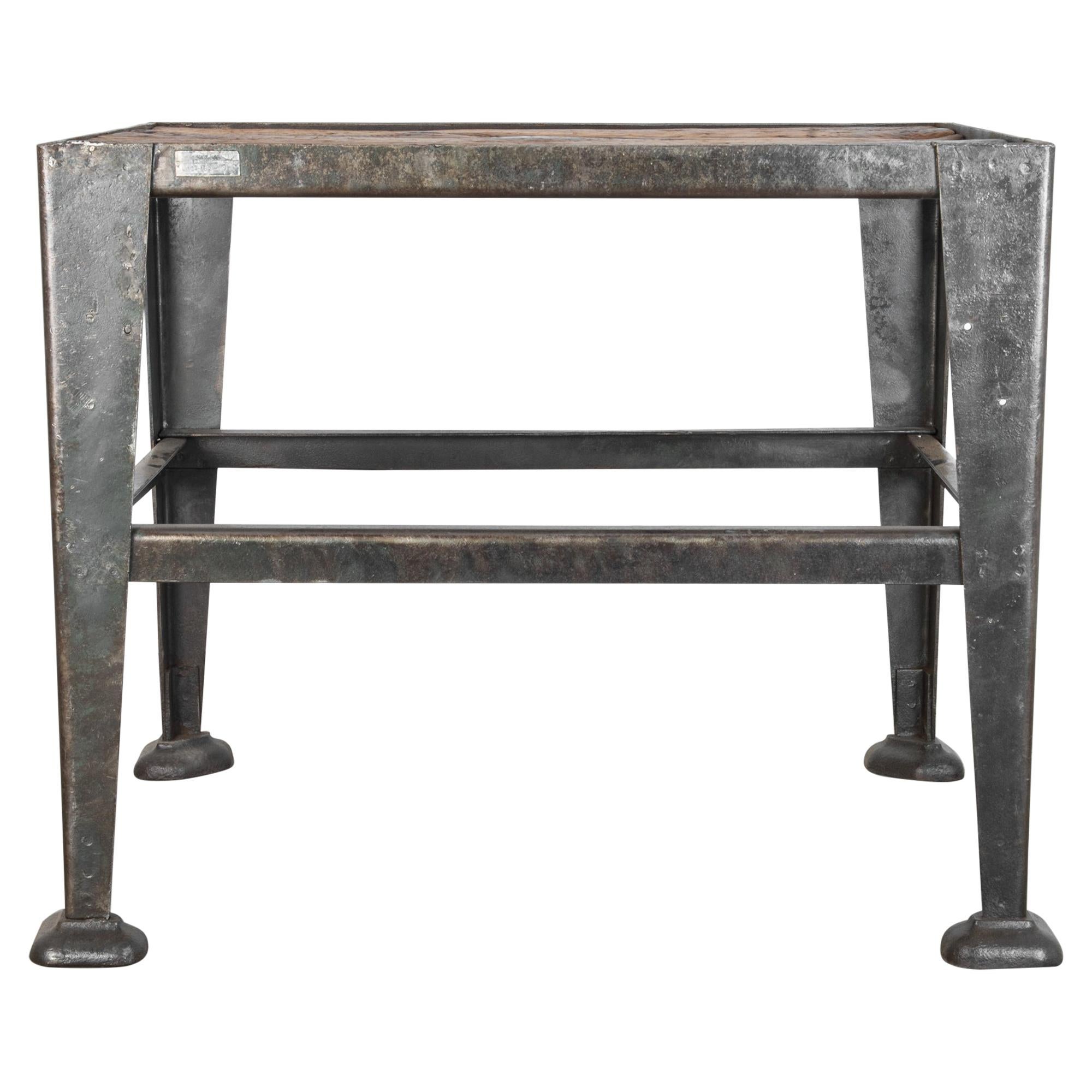 Mid-20th Century Industrial Czech Table