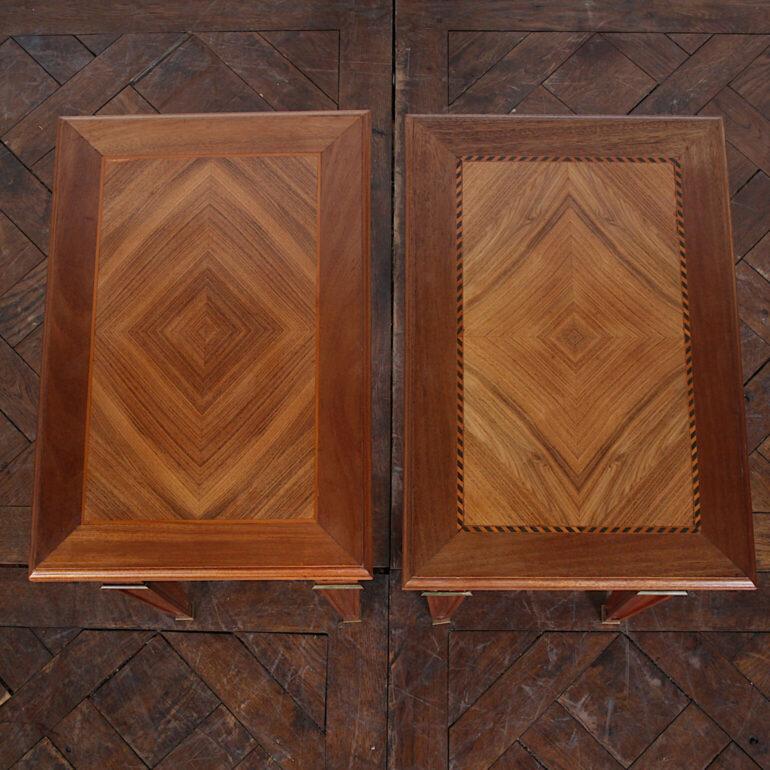 Mid-20th Century Inlaid Italian Nightstands Side Tables 2