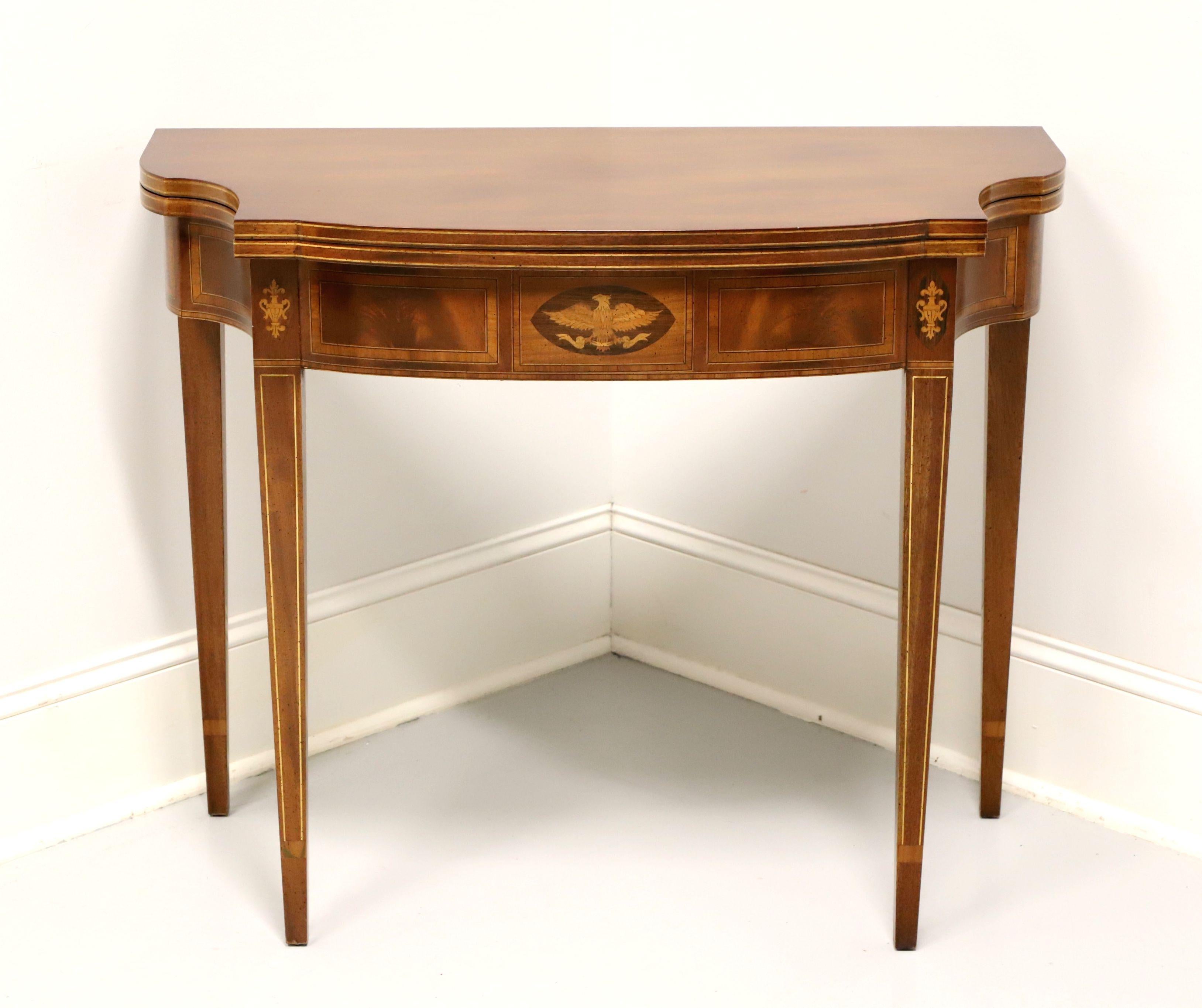 mahogany console table