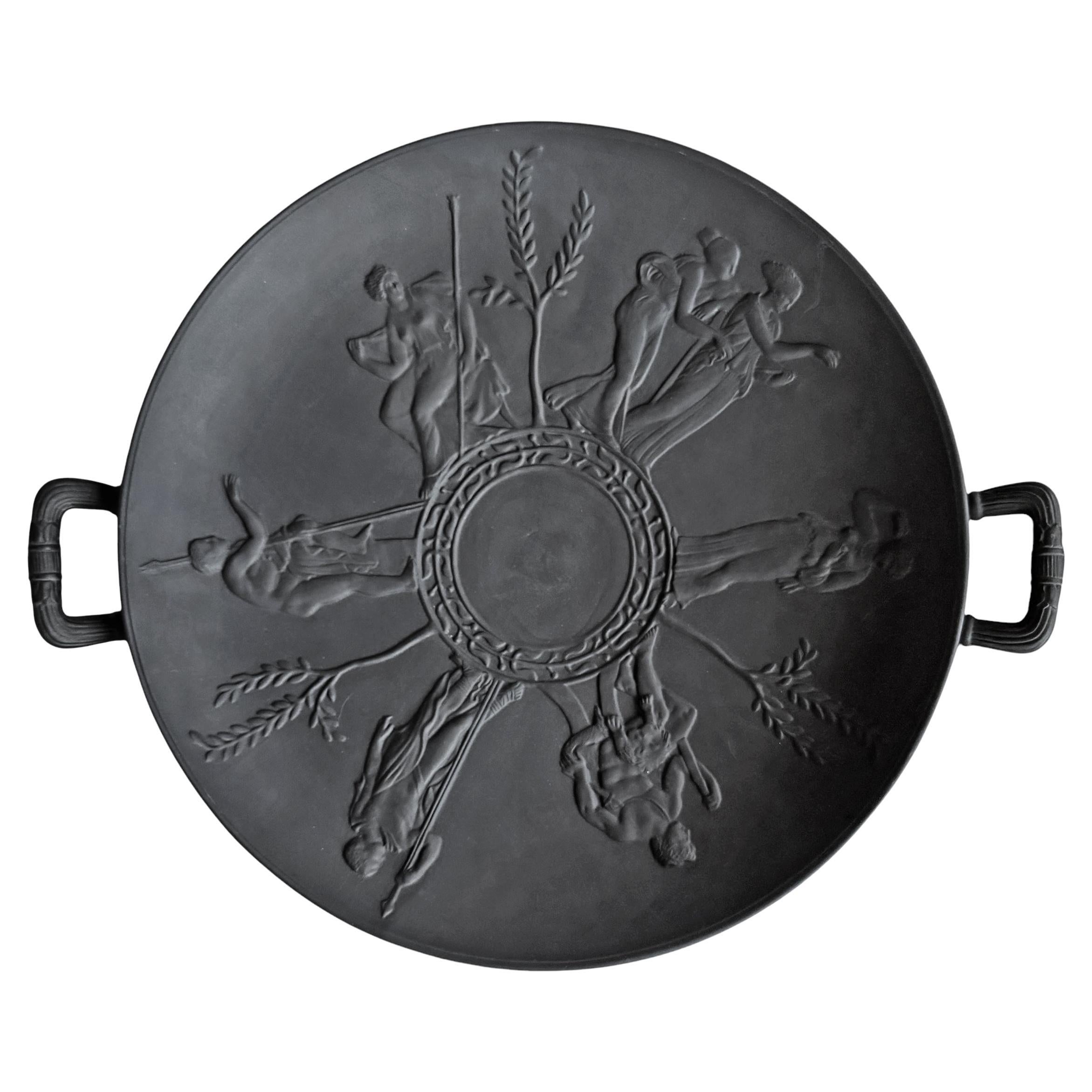 Mid-20th Century Italian Basalt Tazza