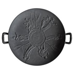 Mid-20th Century Italian Basalt Tazza